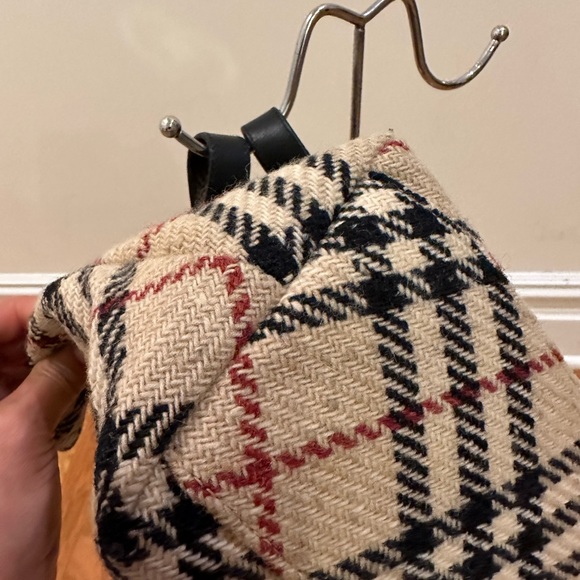 Burberry Checkered Wool Tote bag - Picture 6 of 15